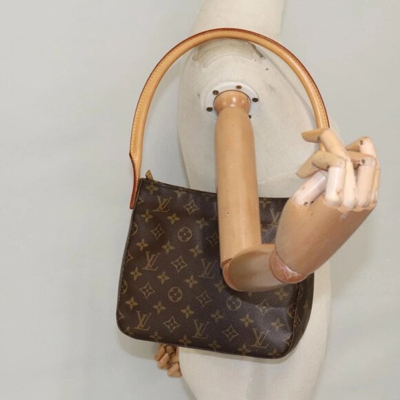 LOUIS VUITTON Monogram Looping MM Shoulder Bag M51146 LV Auth 101344AV - Picture 1 of 16